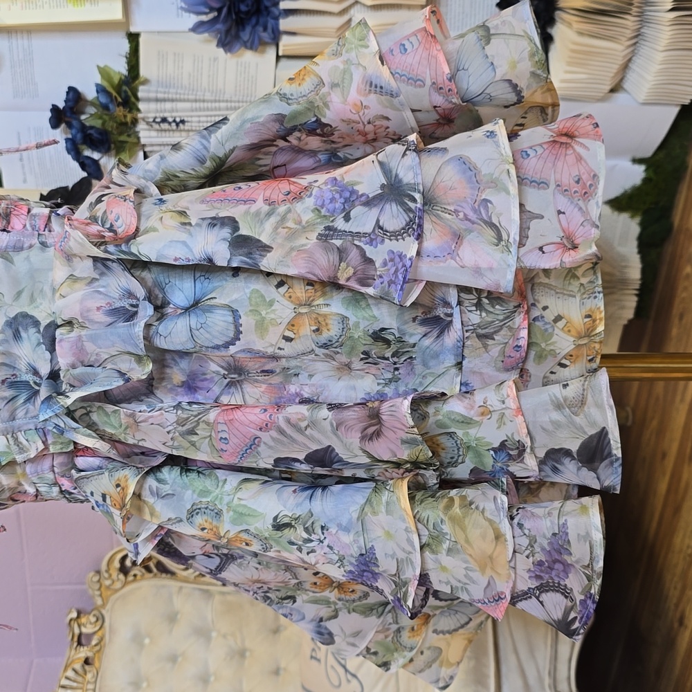 Selkie Sold Out The Butterfly Botanics Shakespeare Dress XS Multicolor - Picture 3 of 15